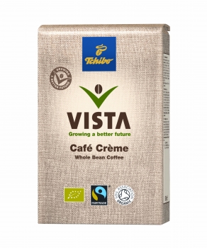 Tchibo Vista Espresso Fairtrade, Bohne - 6x1000g